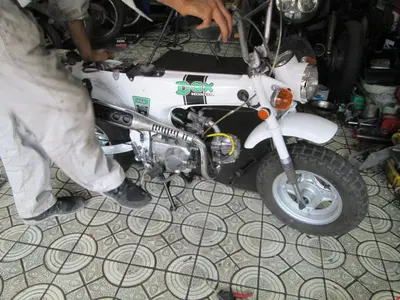 故人の原付きバイク